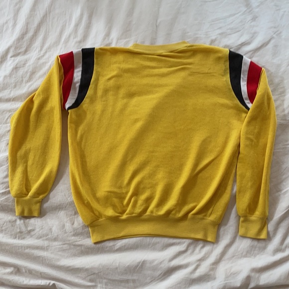 Vintage Canary Yellow Threadbare Sweatshirt - Picture 10 of 13
